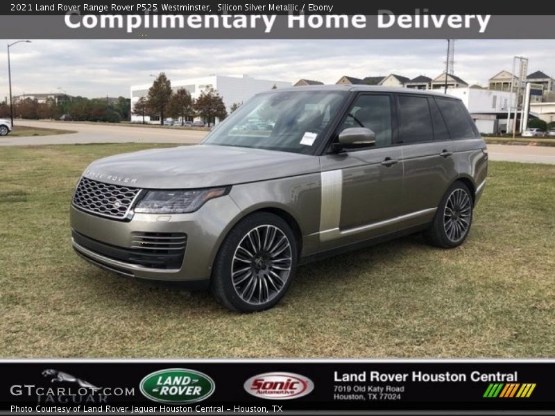 Silicon Silver Metallic / Ebony 2021 Land Rover Range Rover P525 Westminster