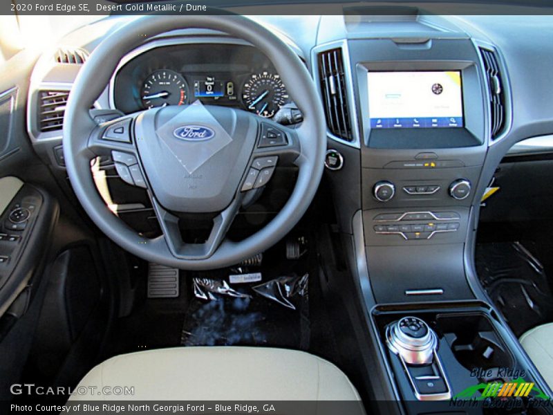 Desert Gold Metallic / Dune 2020 Ford Edge SE