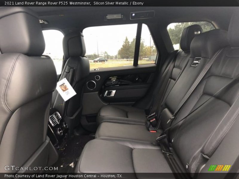Rear Seat of 2021 Range Rover P525 Westminster