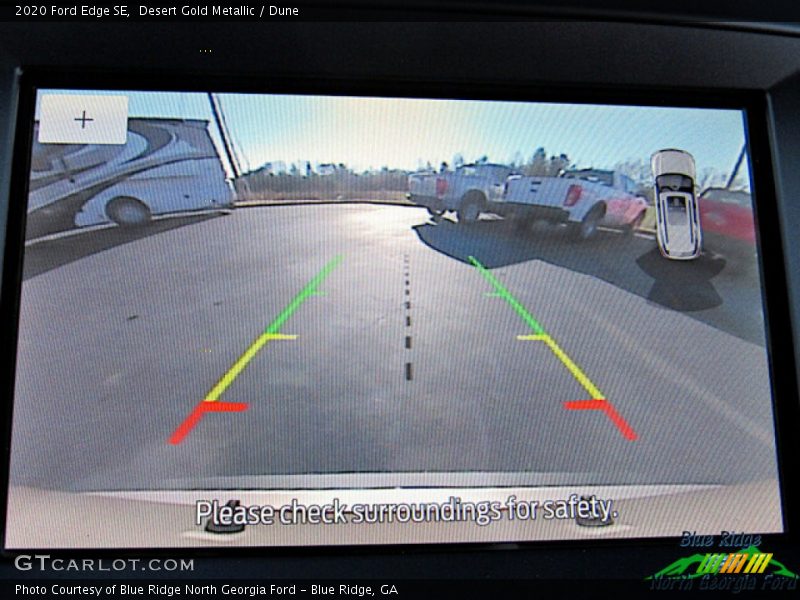 Desert Gold Metallic / Dune 2020 Ford Edge SE
