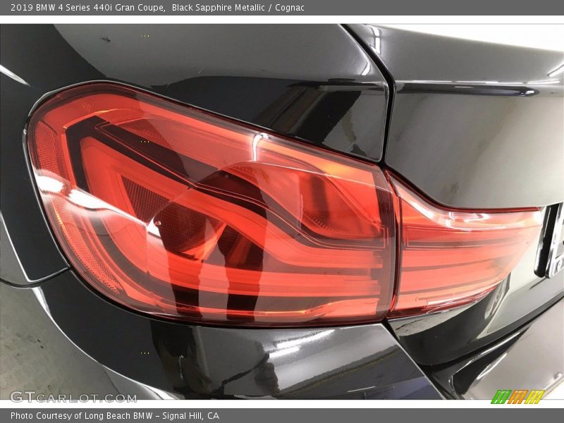 Black Sapphire Metallic / Cognac 2019 BMW 4 Series 440i Gran Coupe