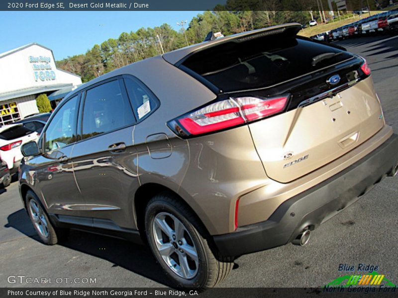 Desert Gold Metallic / Dune 2020 Ford Edge SE