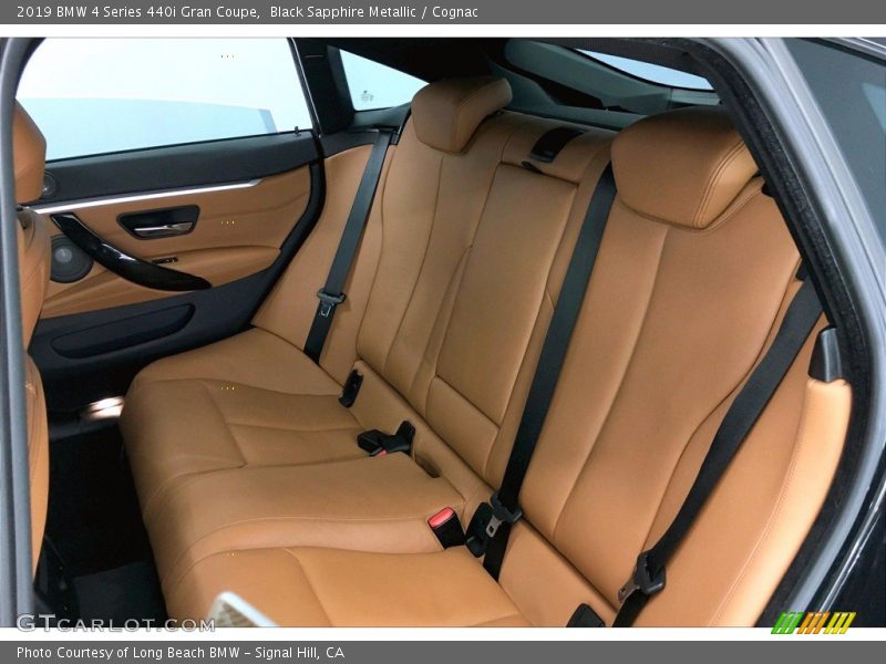 Black Sapphire Metallic / Cognac 2019 BMW 4 Series 440i Gran Coupe