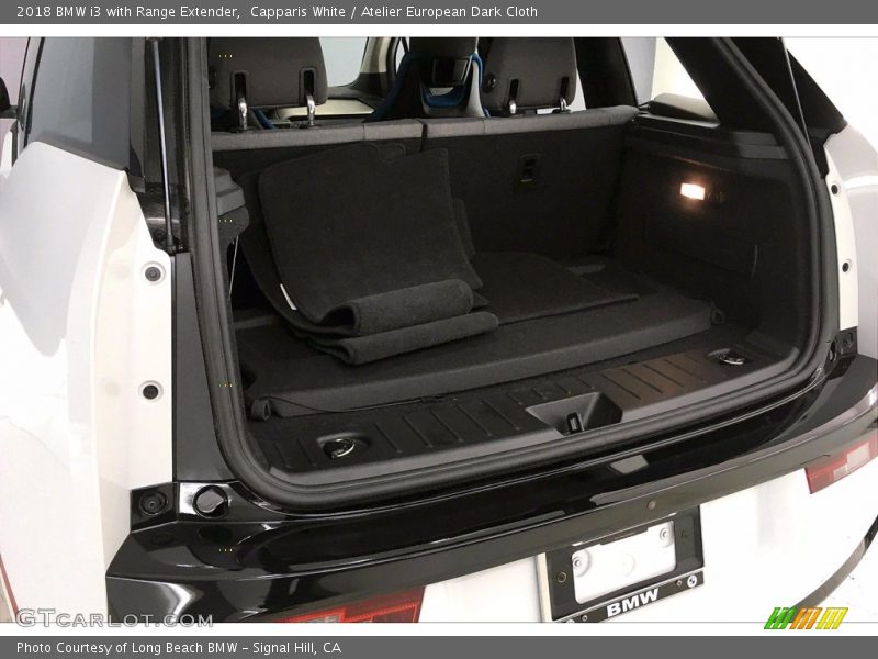 Capparis White / Atelier European Dark Cloth 2018 BMW i3 with Range Extender