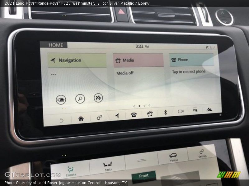 Silicon Silver Metallic / Ebony 2021 Land Rover Range Rover P525 Westminster