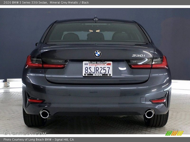 Mineral Grey Metallic / Black 2020 BMW 3 Series 330i Sedan