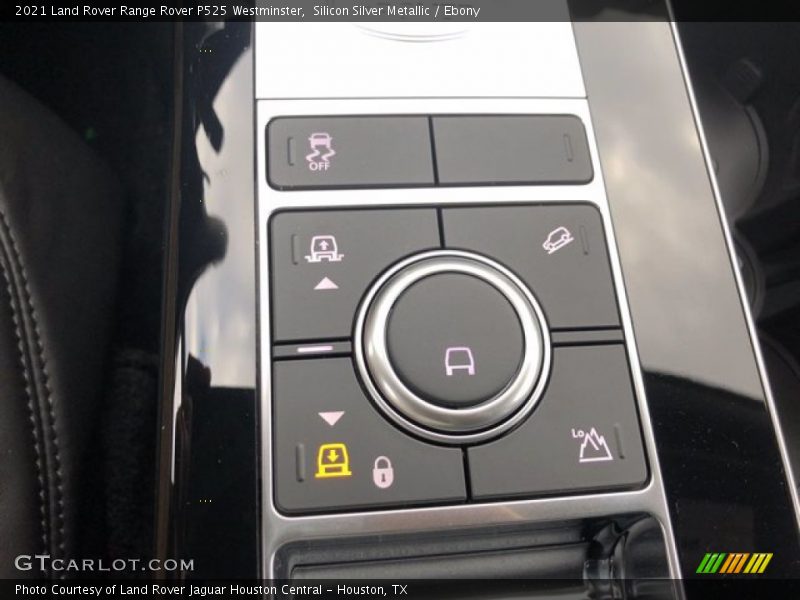 Controls of 2021 Range Rover P525 Westminster
