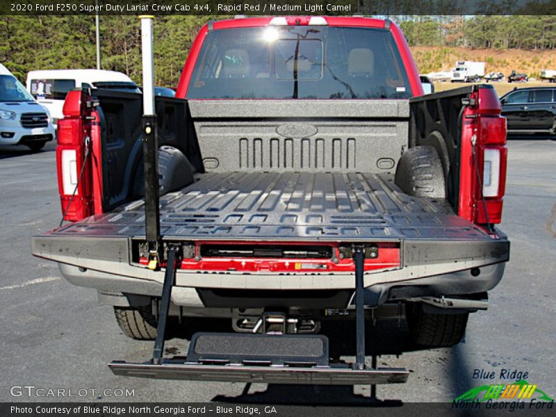 Rapid Red / Medium Light Camel 2020 Ford F250 Super Duty Lariat Crew Cab 4x4