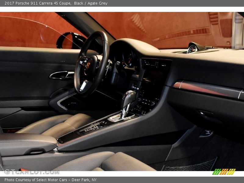 Black / Agate Grey 2017 Porsche 911 Carrera 4S Coupe