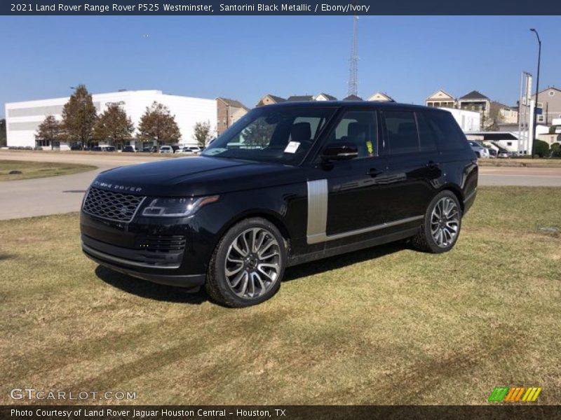 Santorini Black Metallic / Ebony/Ivory 2021 Land Rover Range Rover P525 Westminster