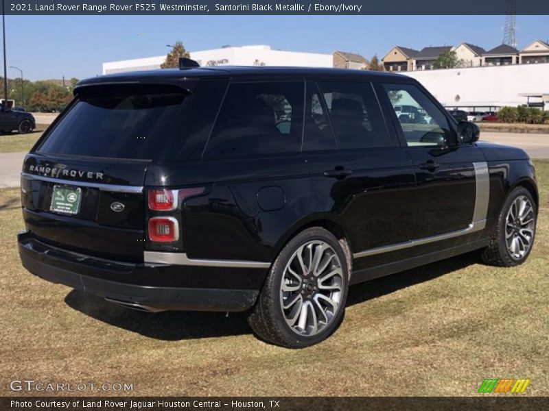 Santorini Black Metallic / Ebony/Ivory 2021 Land Rover Range Rover P525 Westminster
