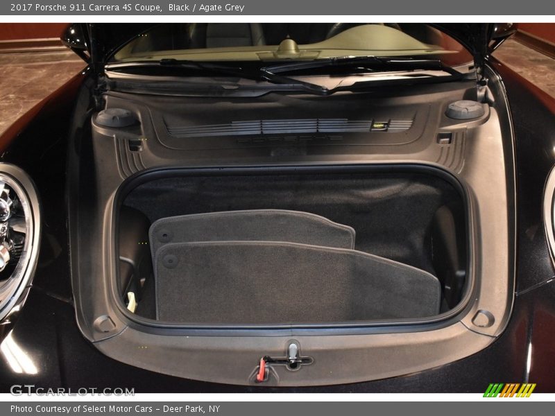 Black / Agate Grey 2017 Porsche 911 Carrera 4S Coupe