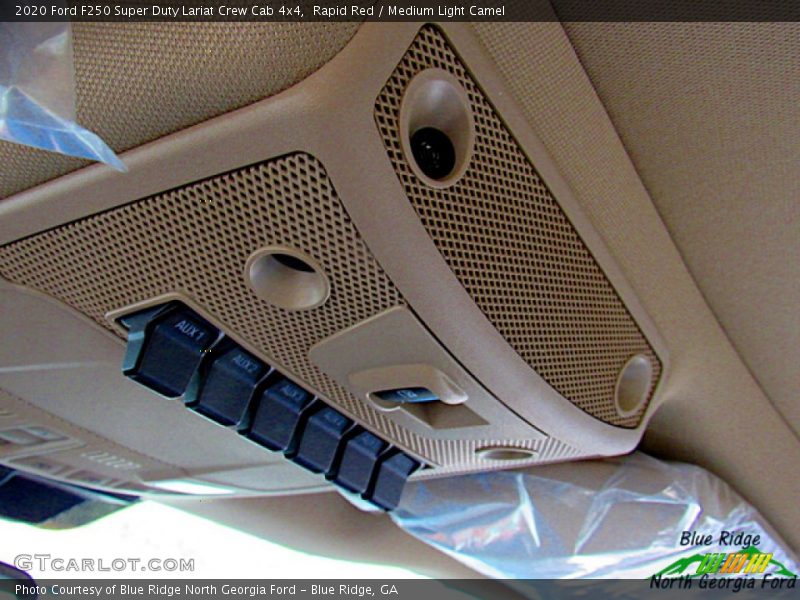 Rapid Red / Medium Light Camel 2020 Ford F250 Super Duty Lariat Crew Cab 4x4