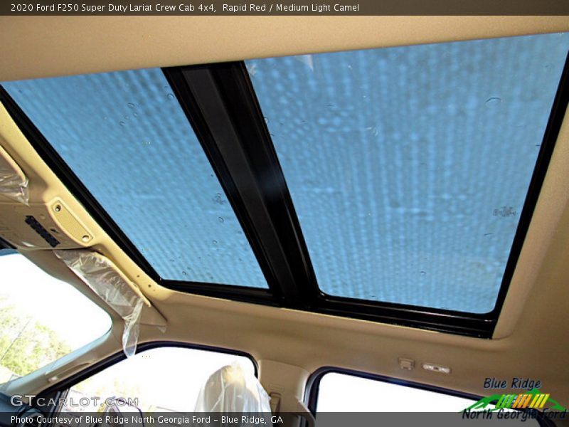 Rapid Red / Medium Light Camel 2020 Ford F250 Super Duty Lariat Crew Cab 4x4