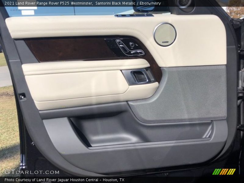 Santorini Black Metallic / Ebony/Ivory 2021 Land Rover Range Rover P525 Westminster
