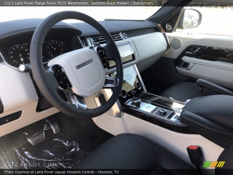 Santorini Black Metallic / Ebony/Ivory 2021 Land Rover Range Rover P525 Westminster