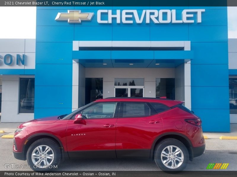 Cherry Red Tintcoat / Jet Black 2021 Chevrolet Blazer LT