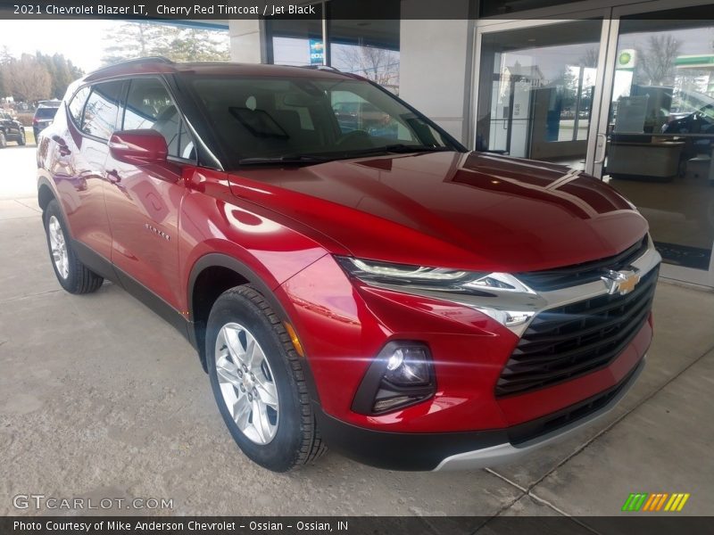 Cherry Red Tintcoat / Jet Black 2021 Chevrolet Blazer LT
