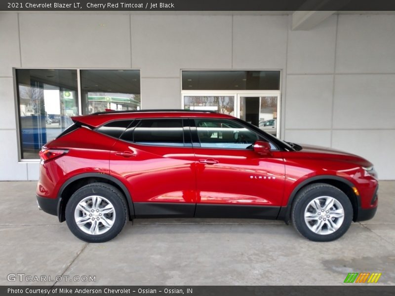 Cherry Red Tintcoat / Jet Black 2021 Chevrolet Blazer LT