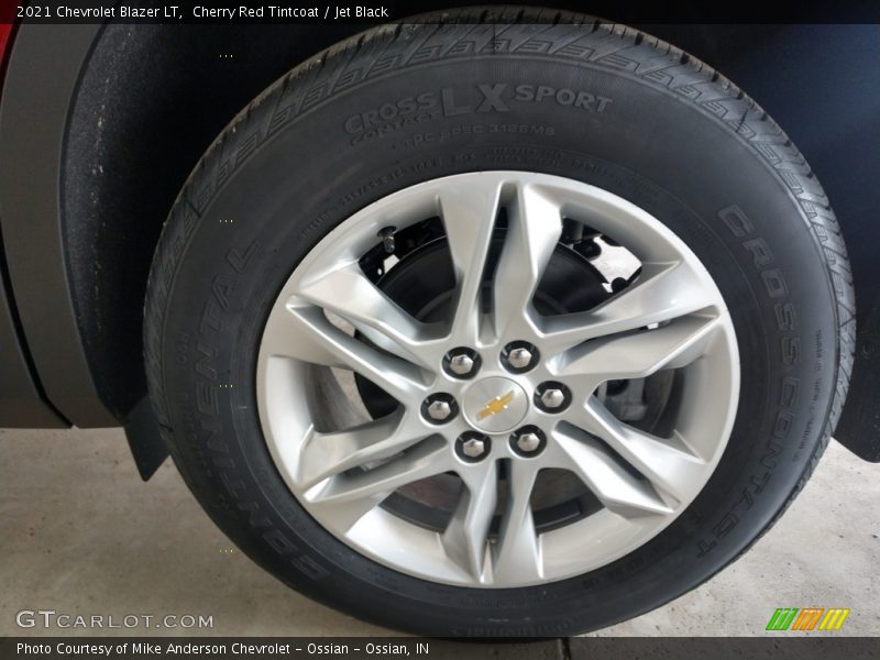 Cherry Red Tintcoat / Jet Black 2021 Chevrolet Blazer LT