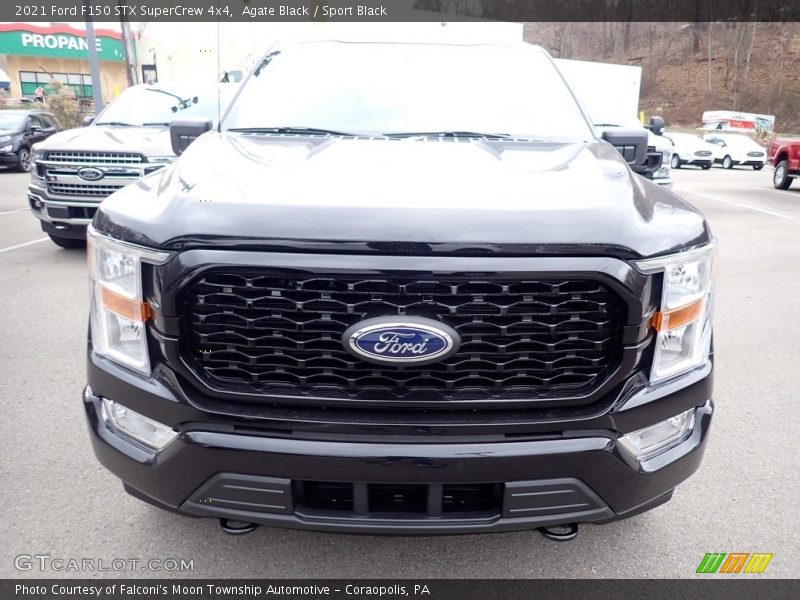 Agate Black / Sport Black 2021 Ford F150 STX SuperCrew 4x4