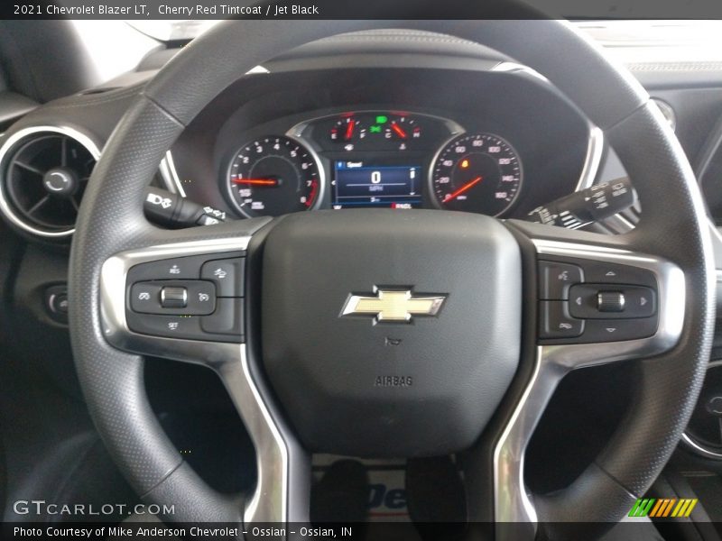 Cherry Red Tintcoat / Jet Black 2021 Chevrolet Blazer LT