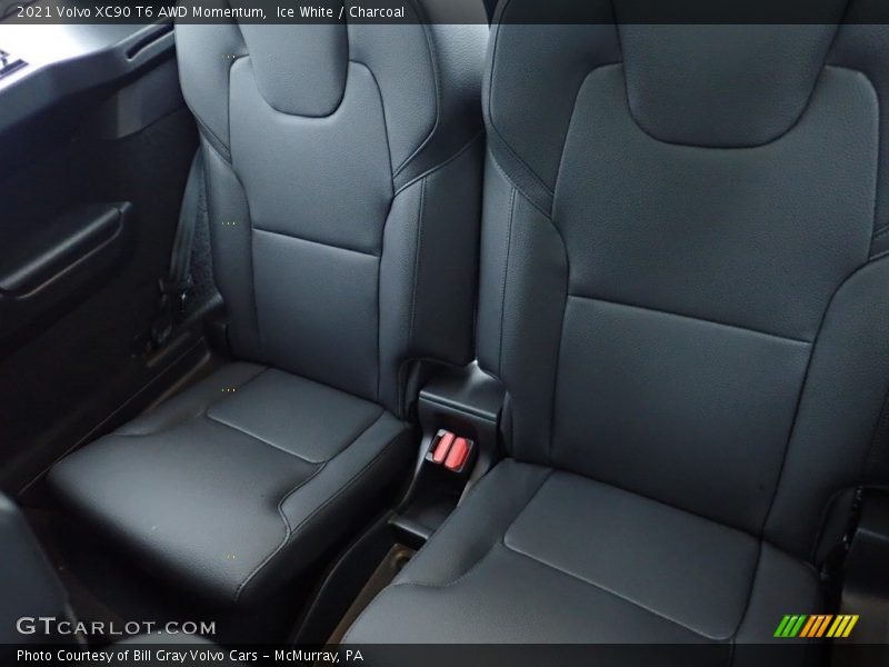 Ice White / Charcoal 2021 Volvo XC90 T6 AWD Momentum