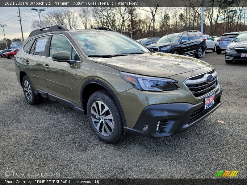 Autumn Green Metallic / Warm Ivory 2021 Subaru Outback 2.5i Premium