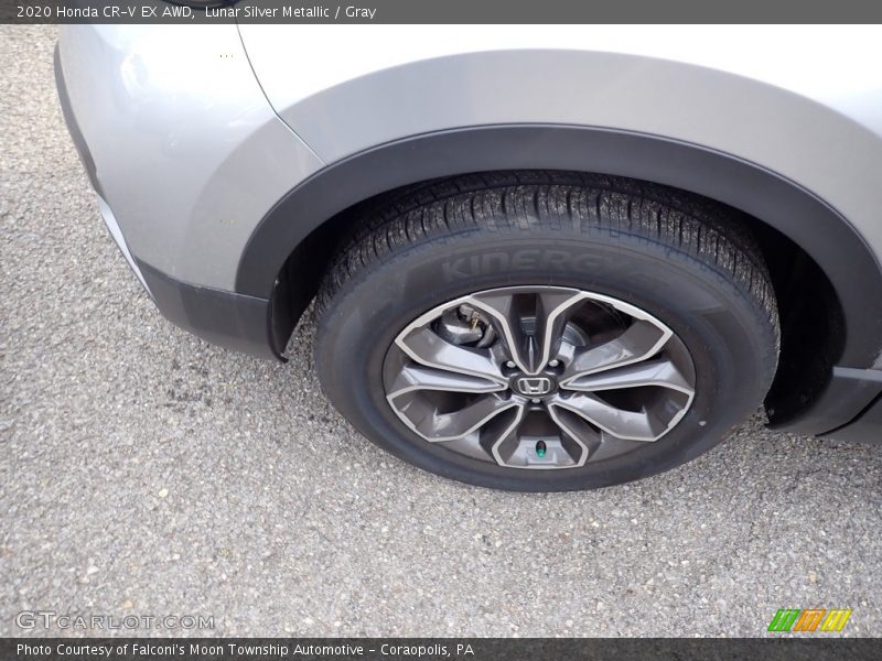 Lunar Silver Metallic / Gray 2020 Honda CR-V EX AWD
