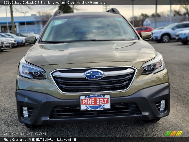 Autumn Green Metallic / Warm Ivory 2021 Subaru Outback 2.5i Premium