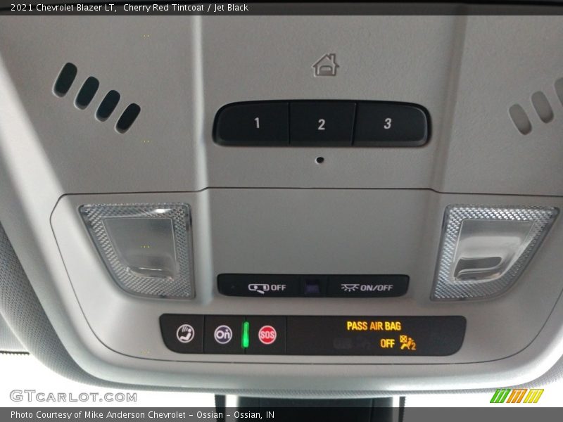 Cherry Red Tintcoat / Jet Black 2021 Chevrolet Blazer LT