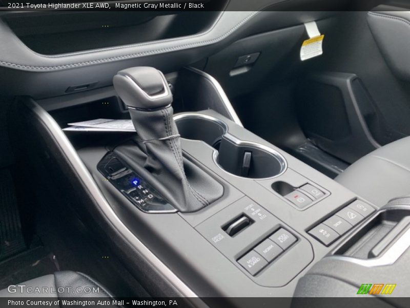 Magnetic Gray Metallic / Black 2021 Toyota Highlander XLE AWD