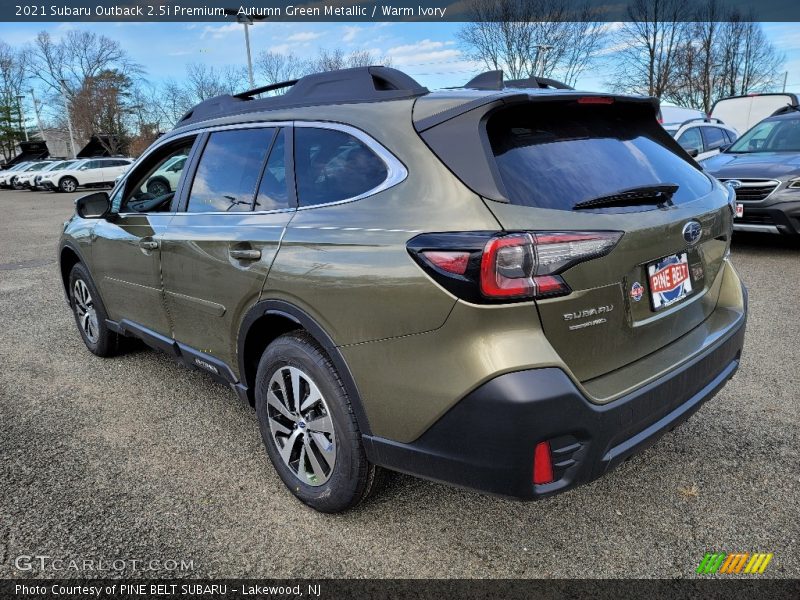 Autumn Green Metallic / Warm Ivory 2021 Subaru Outback 2.5i Premium
