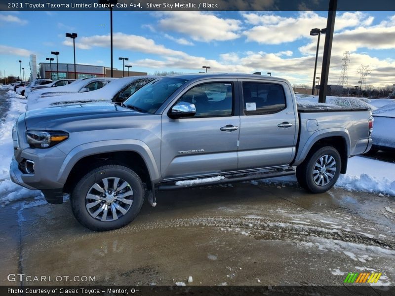  2021 Tacoma Limited Double Cab 4x4 Silver Sky Metallic