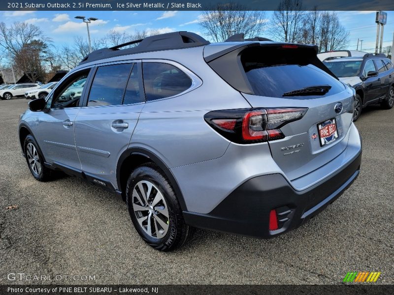 Ice Silver Metallic / Slate Black 2021 Subaru Outback 2.5i Premium