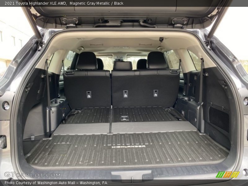 Magnetic Gray Metallic / Black 2021 Toyota Highlander XLE AWD