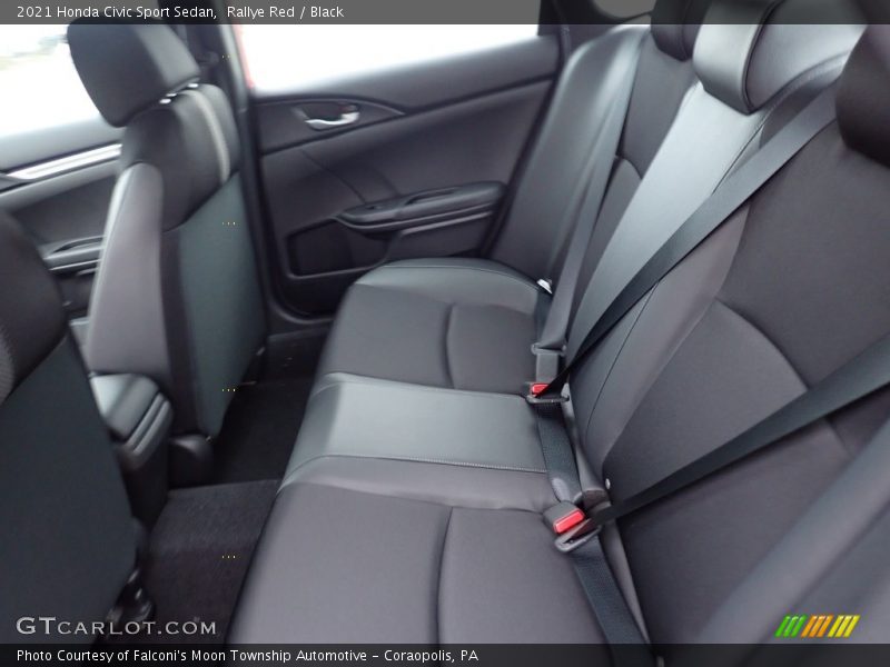 Rallye Red / Black 2021 Honda Civic Sport Sedan