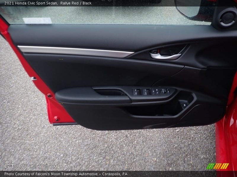 Rallye Red / Black 2021 Honda Civic Sport Sedan