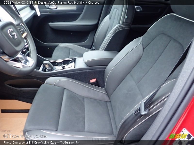 Front Seat of 2021 XC40 T5 R-Design AWD