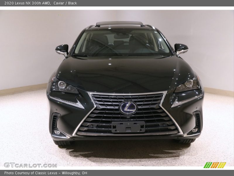 Caviar / Black 2020 Lexus NX 300h AWD