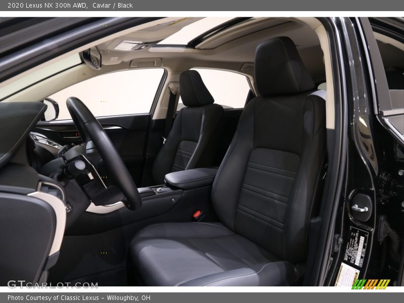 Front Seat of 2020 NX 300h AWD