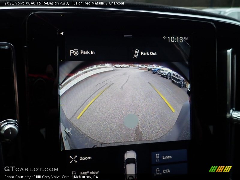 Fusion Red Metallic / Charcoal 2021 Volvo XC40 T5 R-Design AWD