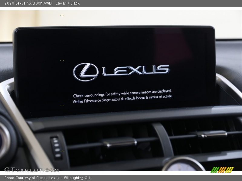 Caviar / Black 2020 Lexus NX 300h AWD