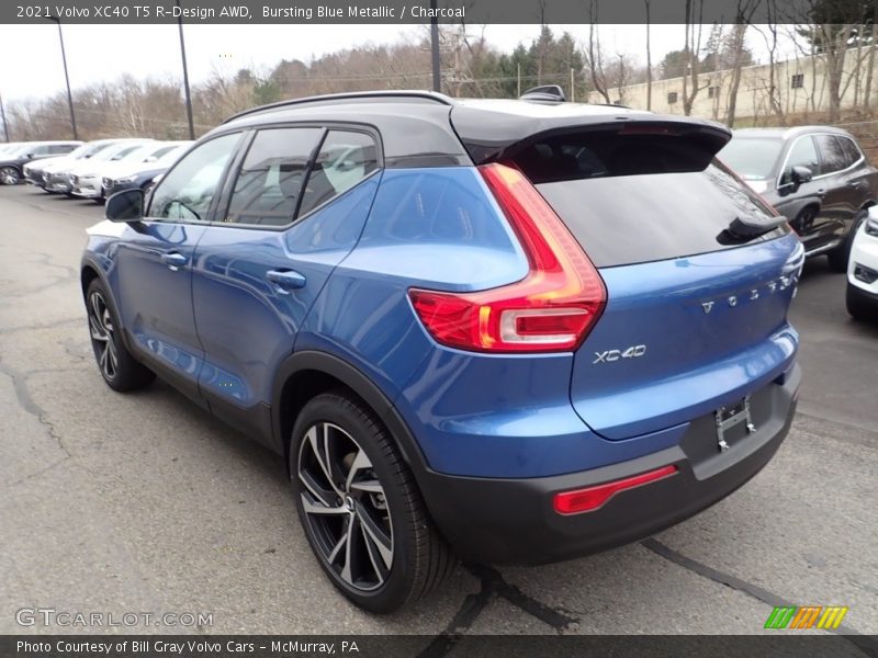 Bursting Blue Metallic / Charcoal 2021 Volvo XC40 T5 R-Design AWD