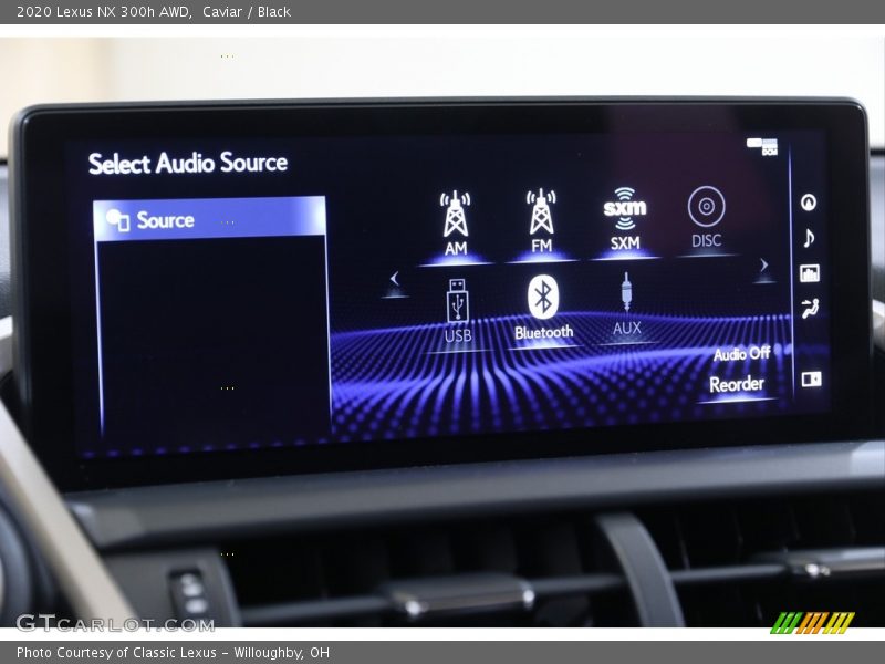 Controls of 2020 NX 300h AWD