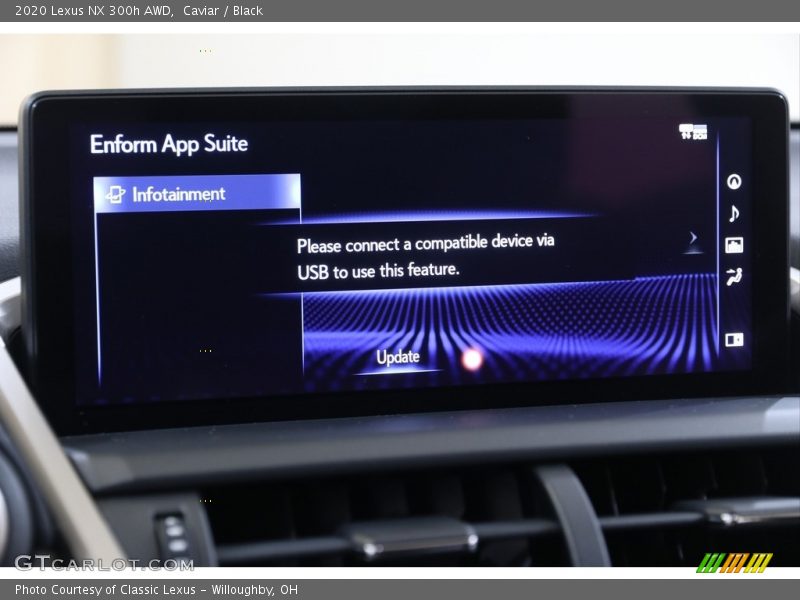 Caviar / Black 2020 Lexus NX 300h AWD