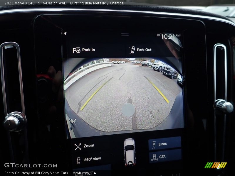 Bursting Blue Metallic / Charcoal 2021 Volvo XC40 T5 R-Design AWD