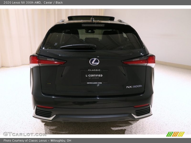 Caviar / Black 2020 Lexus NX 300h AWD