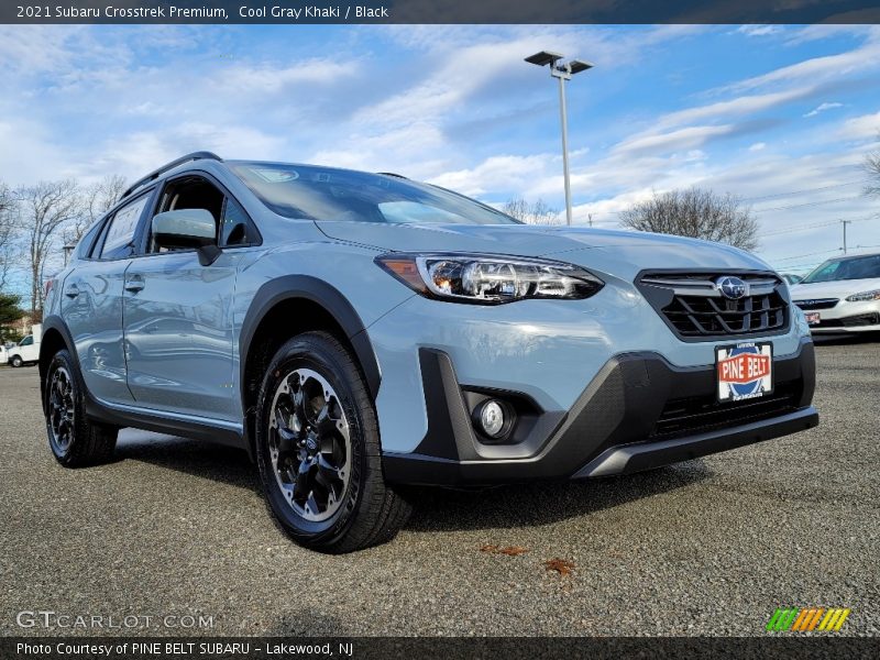 Cool Gray Khaki / Black 2021 Subaru Crosstrek Premium