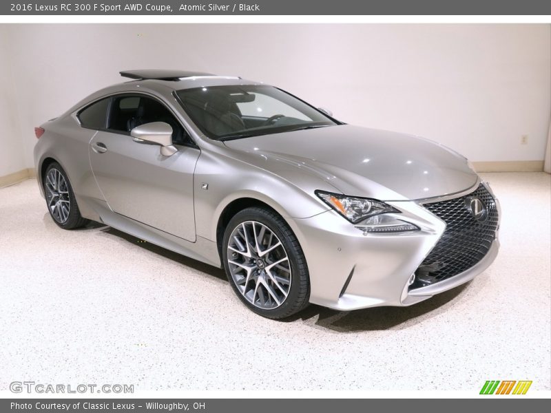 Front 3/4 View of 2016 RC 300 F Sport AWD Coupe